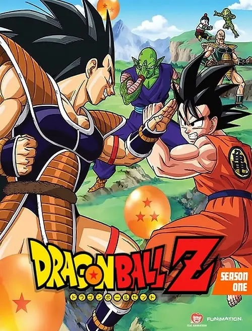 DBZ Saiyan Saga Colored Manga cover