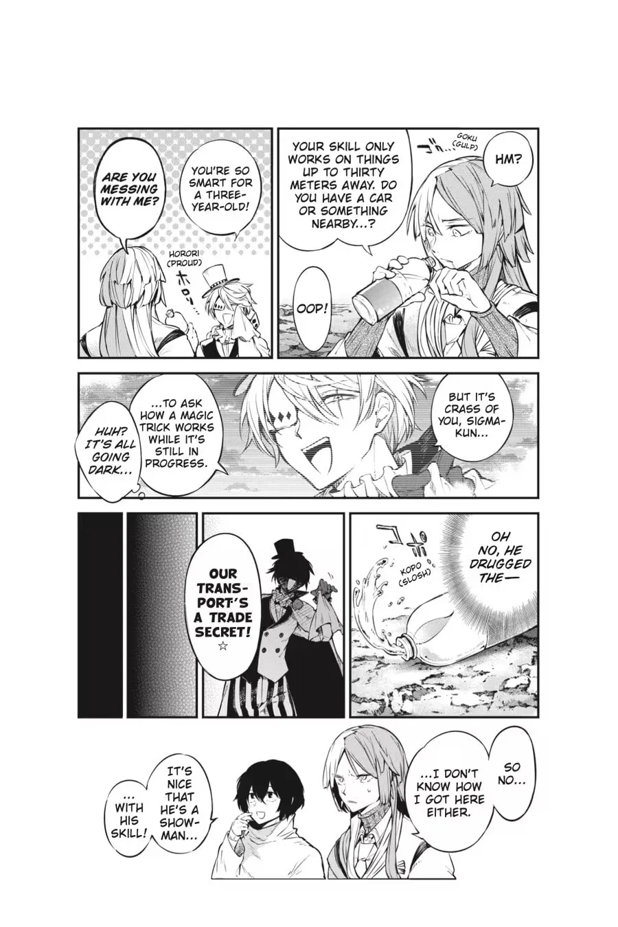 Bungo Stray Dogs, chapter 0, page 55