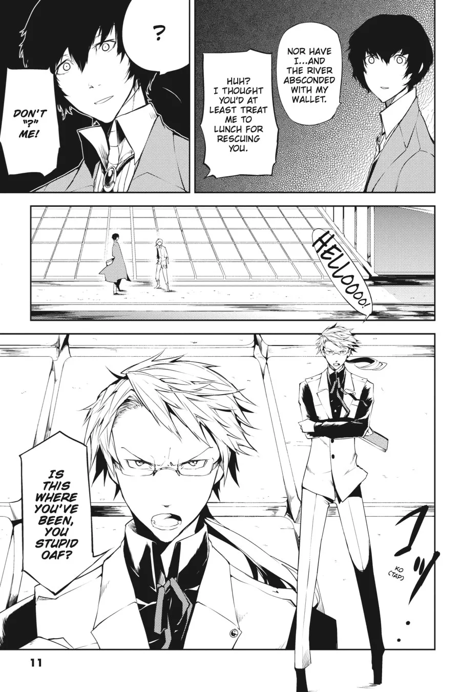 Bungo Stray Dogs, chapter 1, page 10