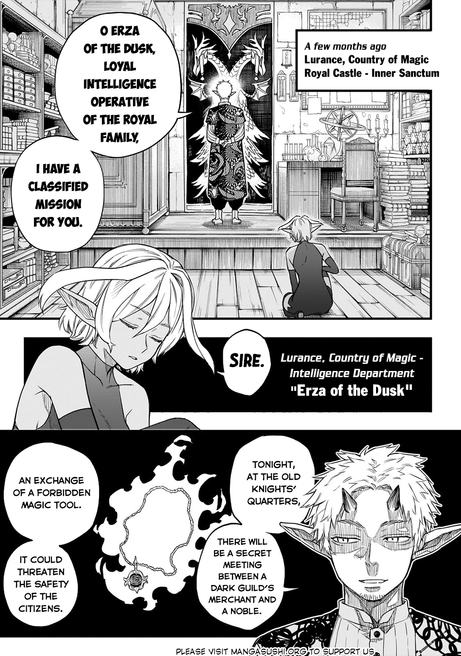 Tensei Akuma no Saikyou Yuusha Ikusei Keikaku, chapter 4, page 1