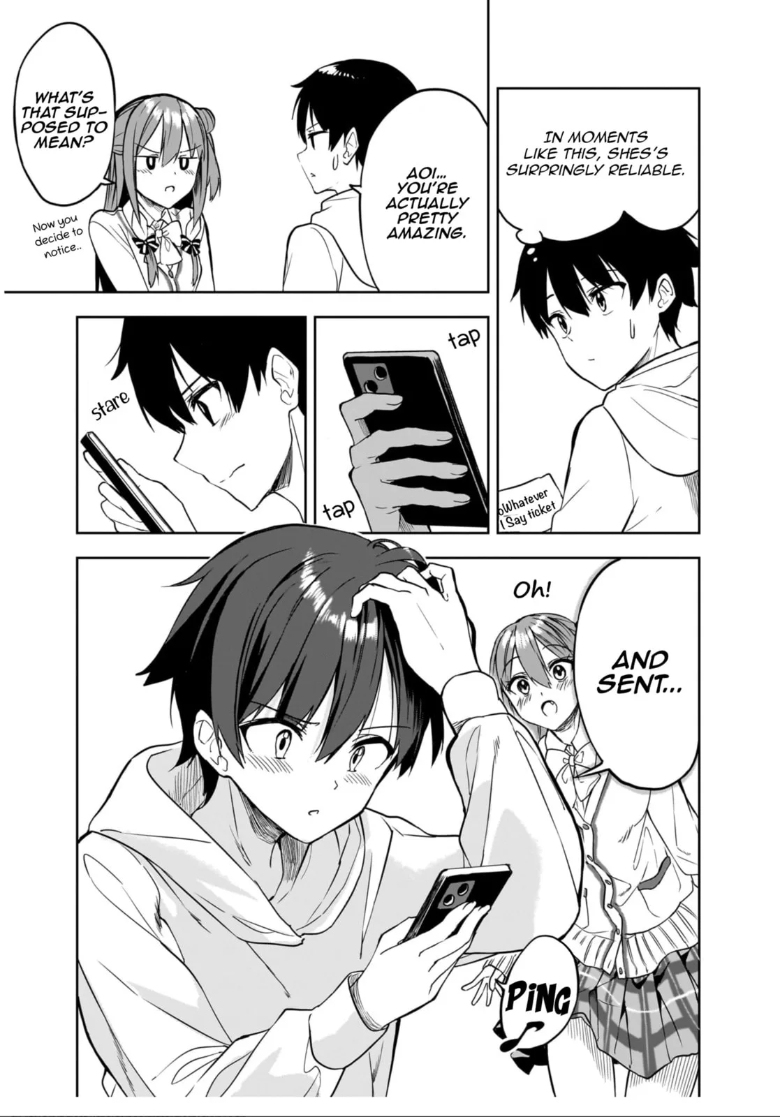 You'll listen to me, won't you? Senpai, chapter 15, page 11
