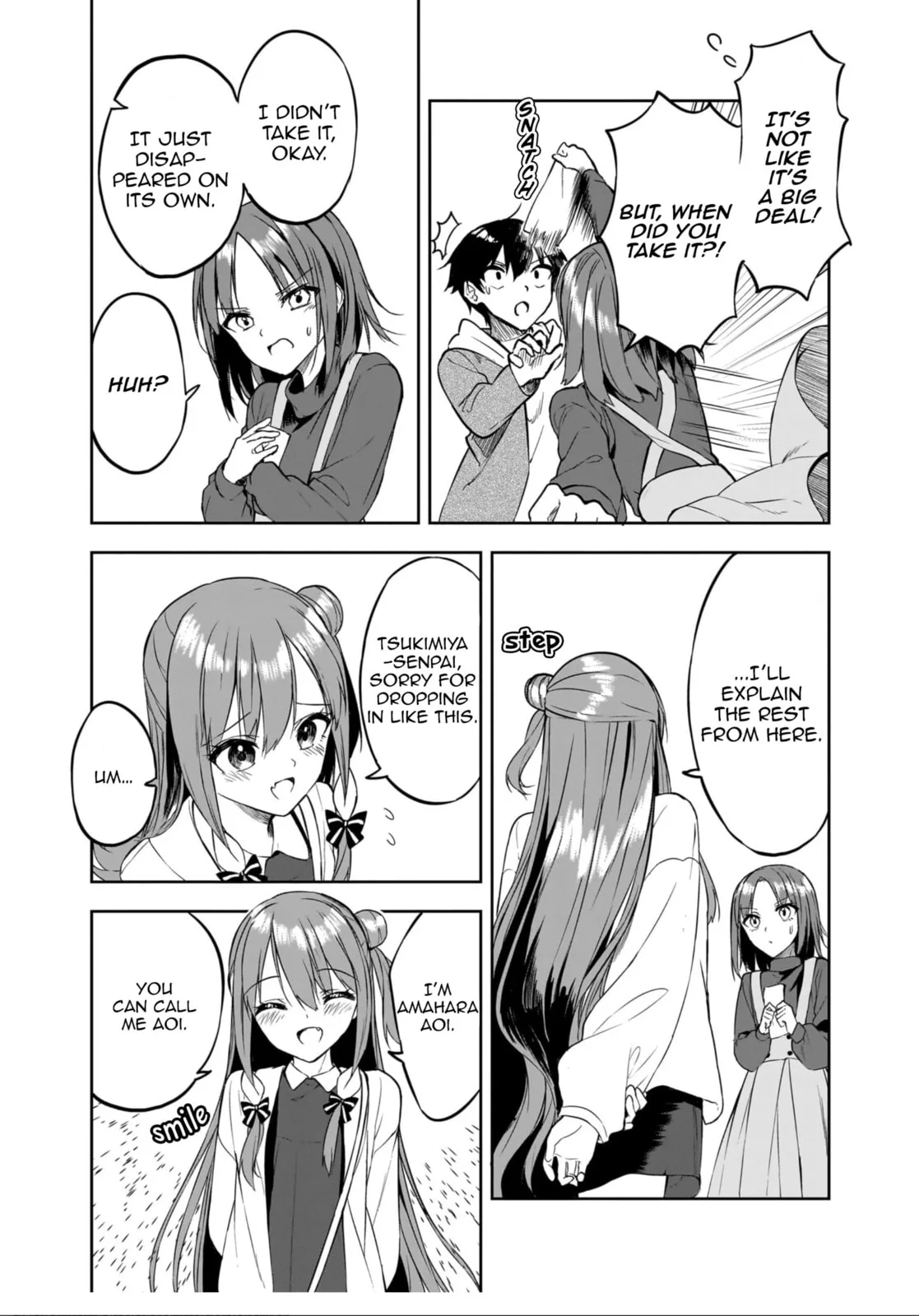 You'll listen to me, won't you? Senpai, chapter 16, page 14