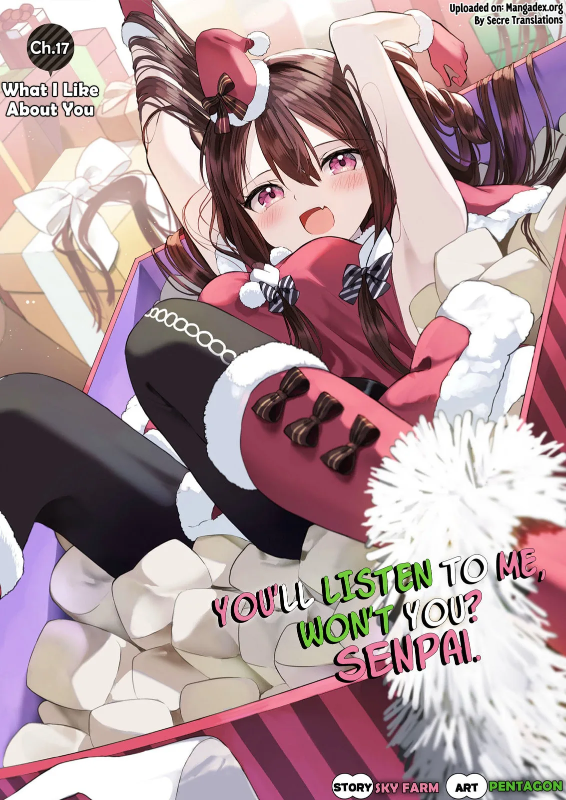 You'll listen to me, won't you? Senpai, chapter 17, page 1