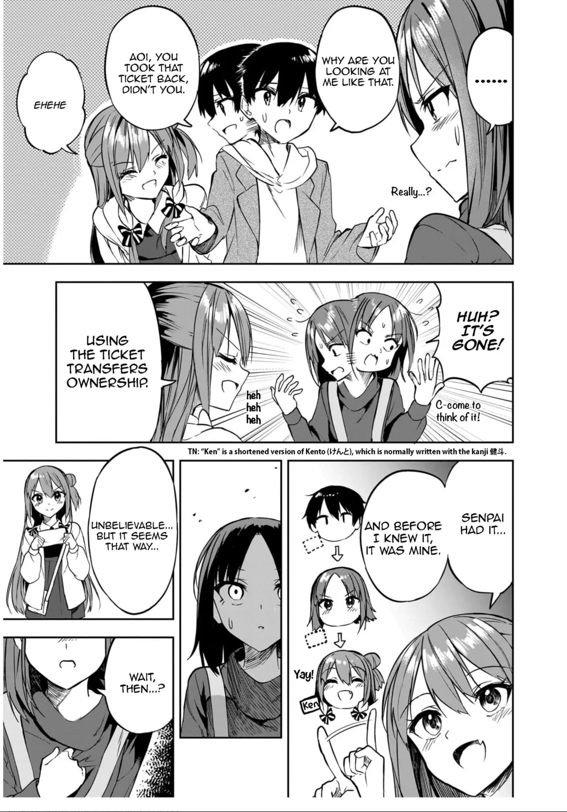 You'll listen to me, won't you? Senpai, chapter 17, page 7