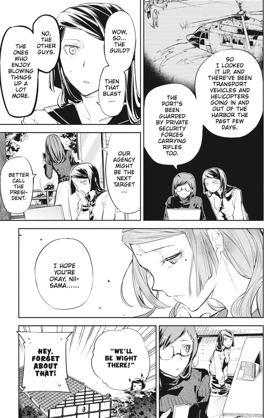 Bungo Stray Dogs, chapter 22, page 3