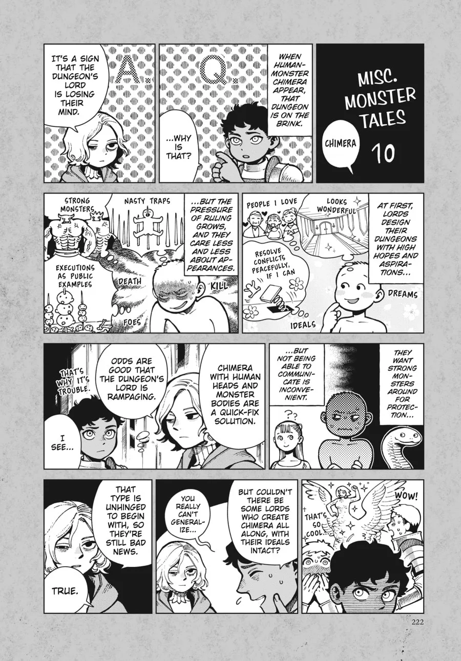 Delicious in Dungeon, chapter 69.5, page 1