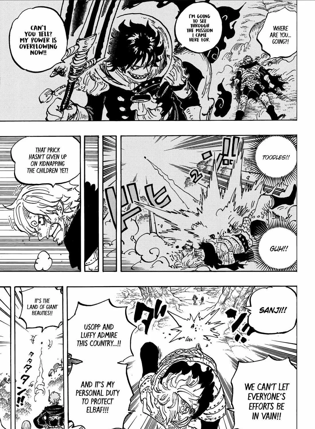 One Piece Manga, chapter 1182, page 10