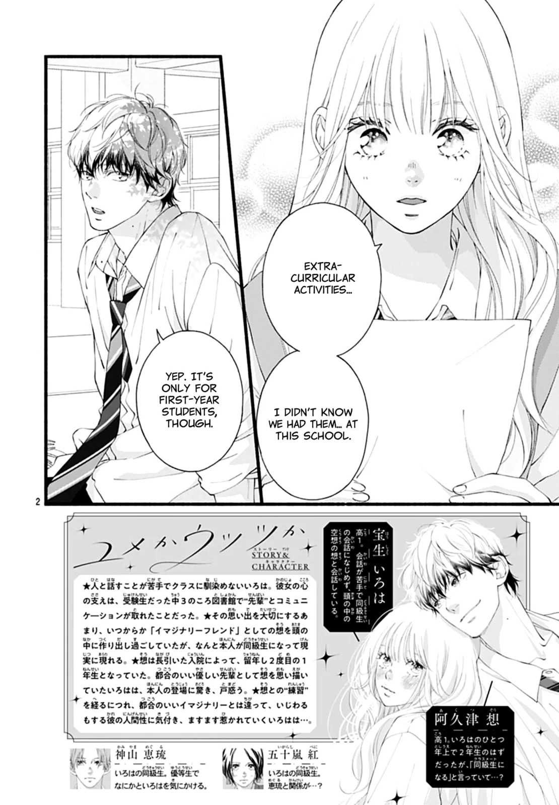 Yume ka Utsutsu ka, chapter 4, page 2