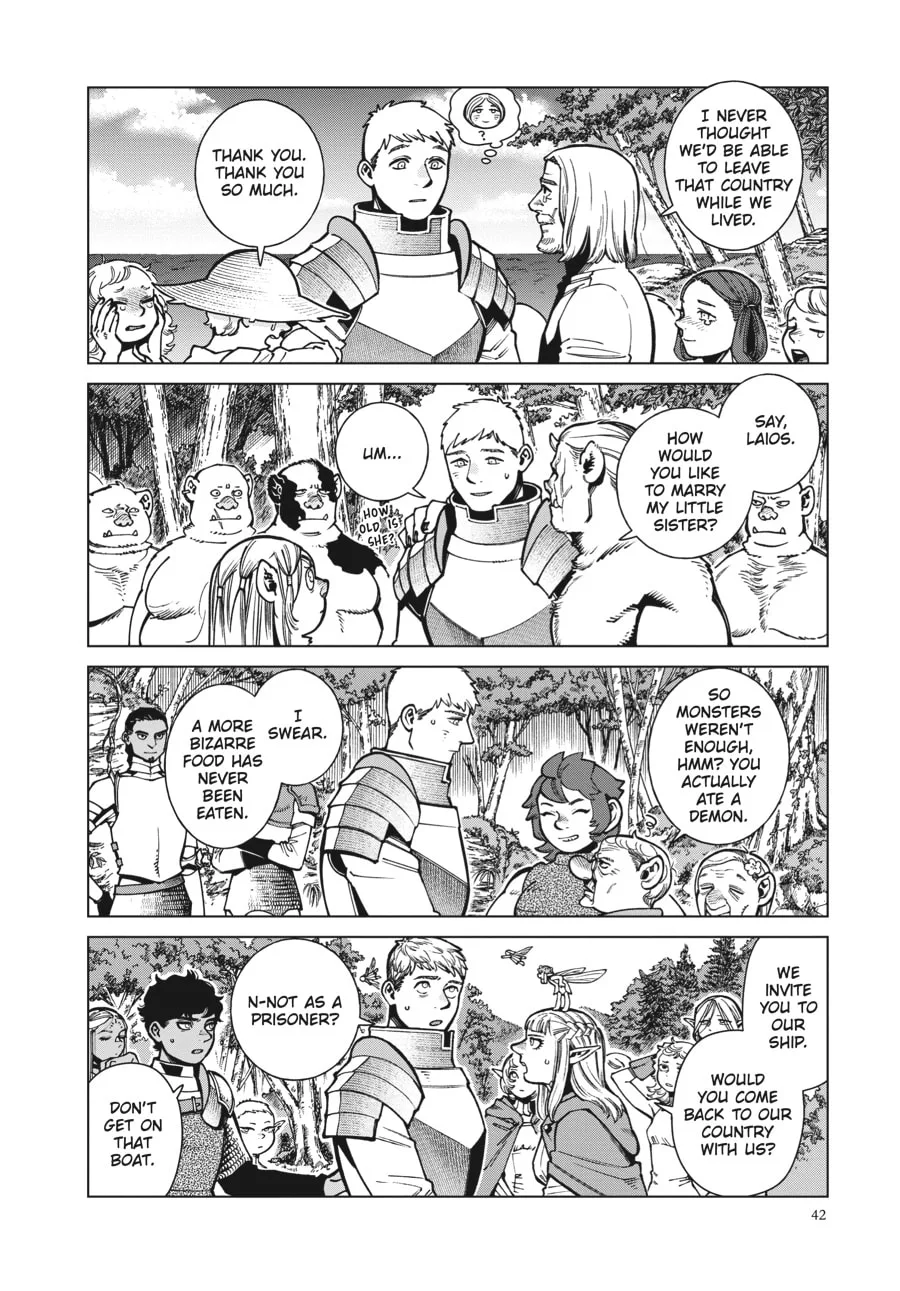 Delicious in Dungeon, chapter 93, page 4