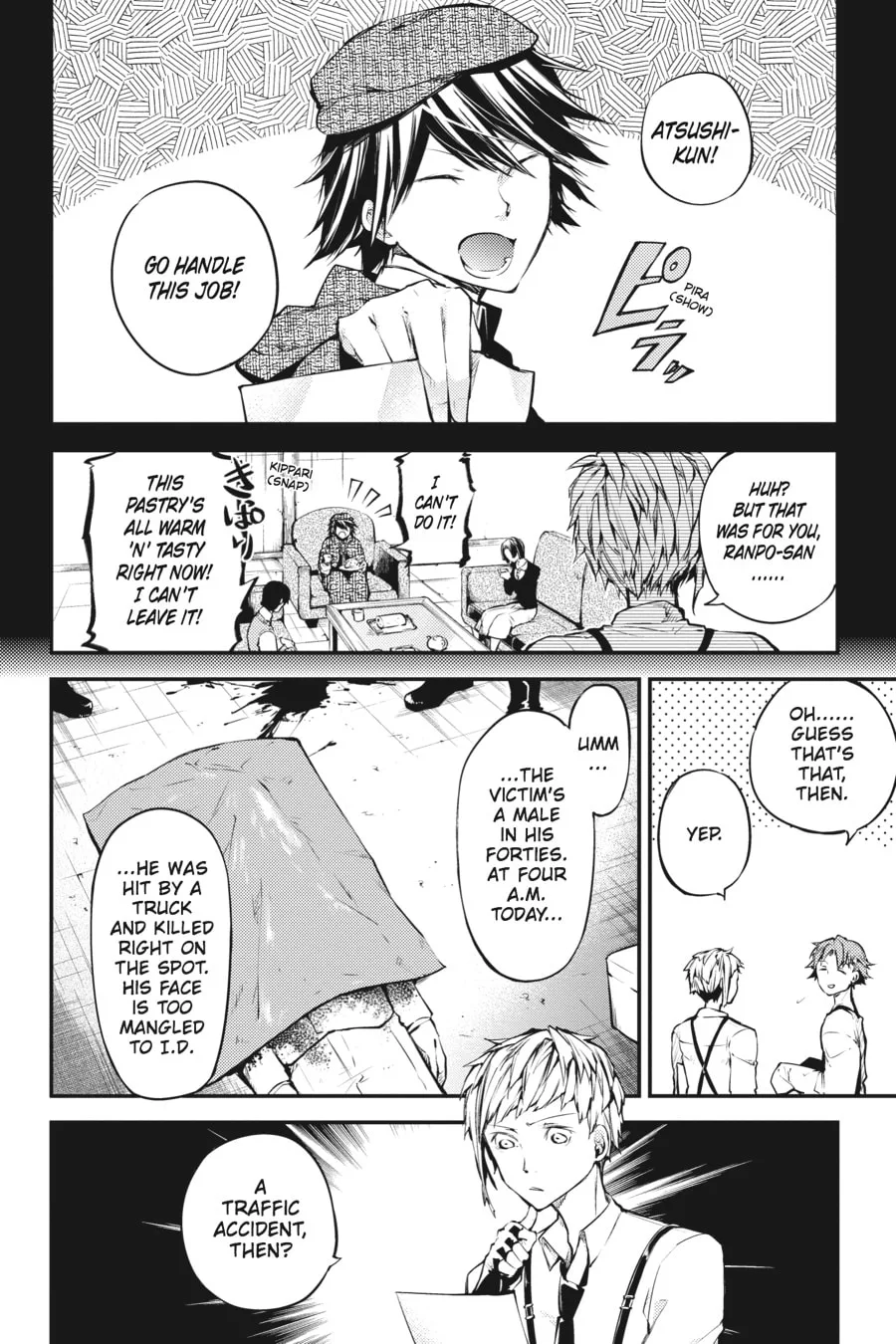 Bungo Stray Dogs, chapter 39, page 2