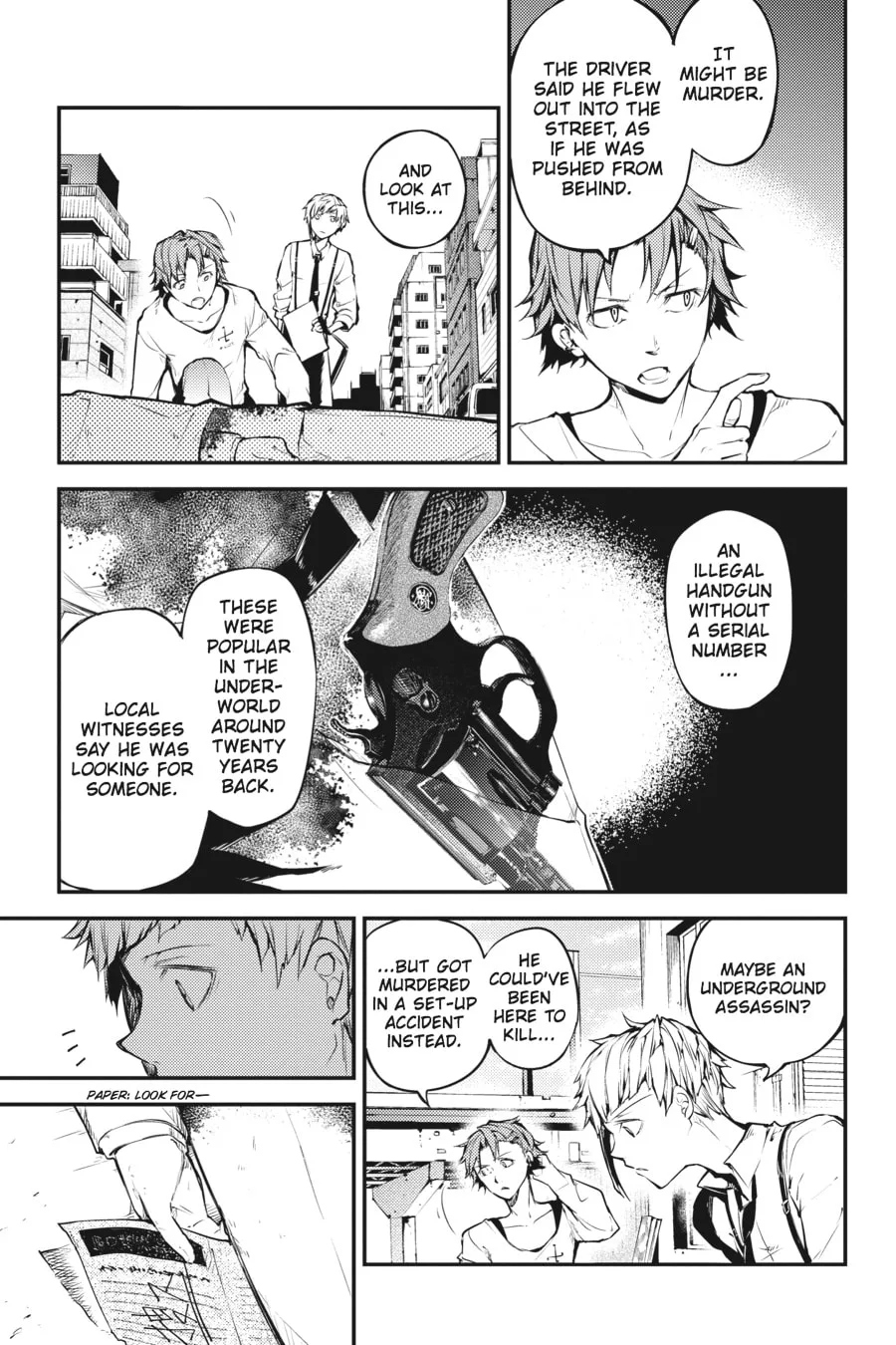 Bungo Stray Dogs, chapter 39, page 3