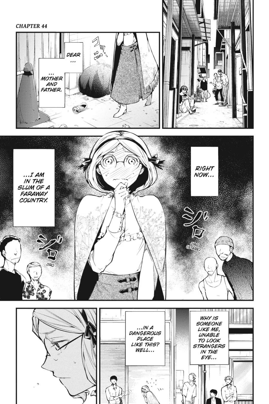 Bungo Stray Dogs, chapter 44, page 1