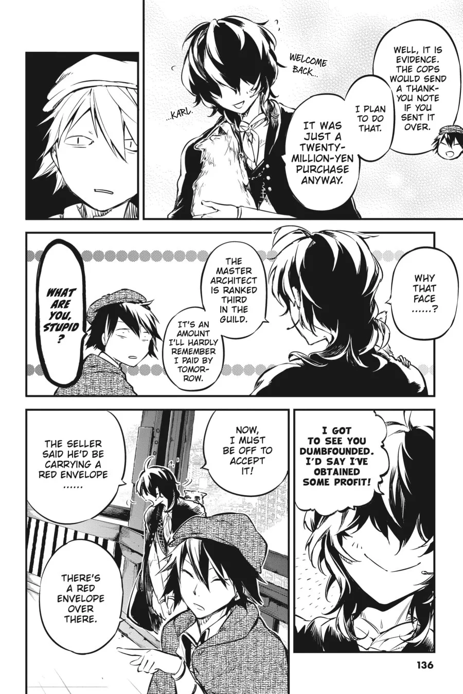 Bungo Stray Dogs, chapter 54, page 20