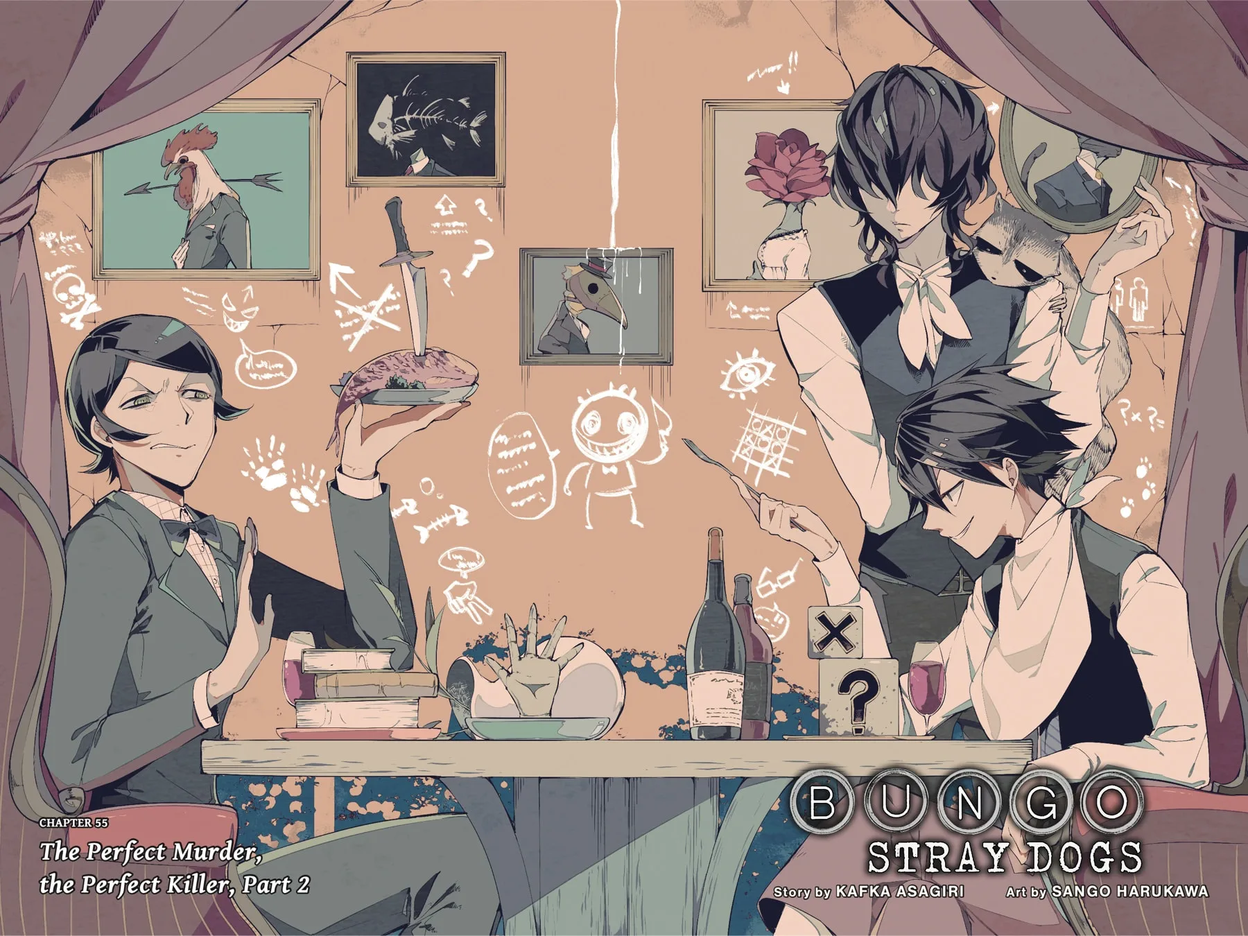Bungo Stray Dogs, chapter 55, page 2