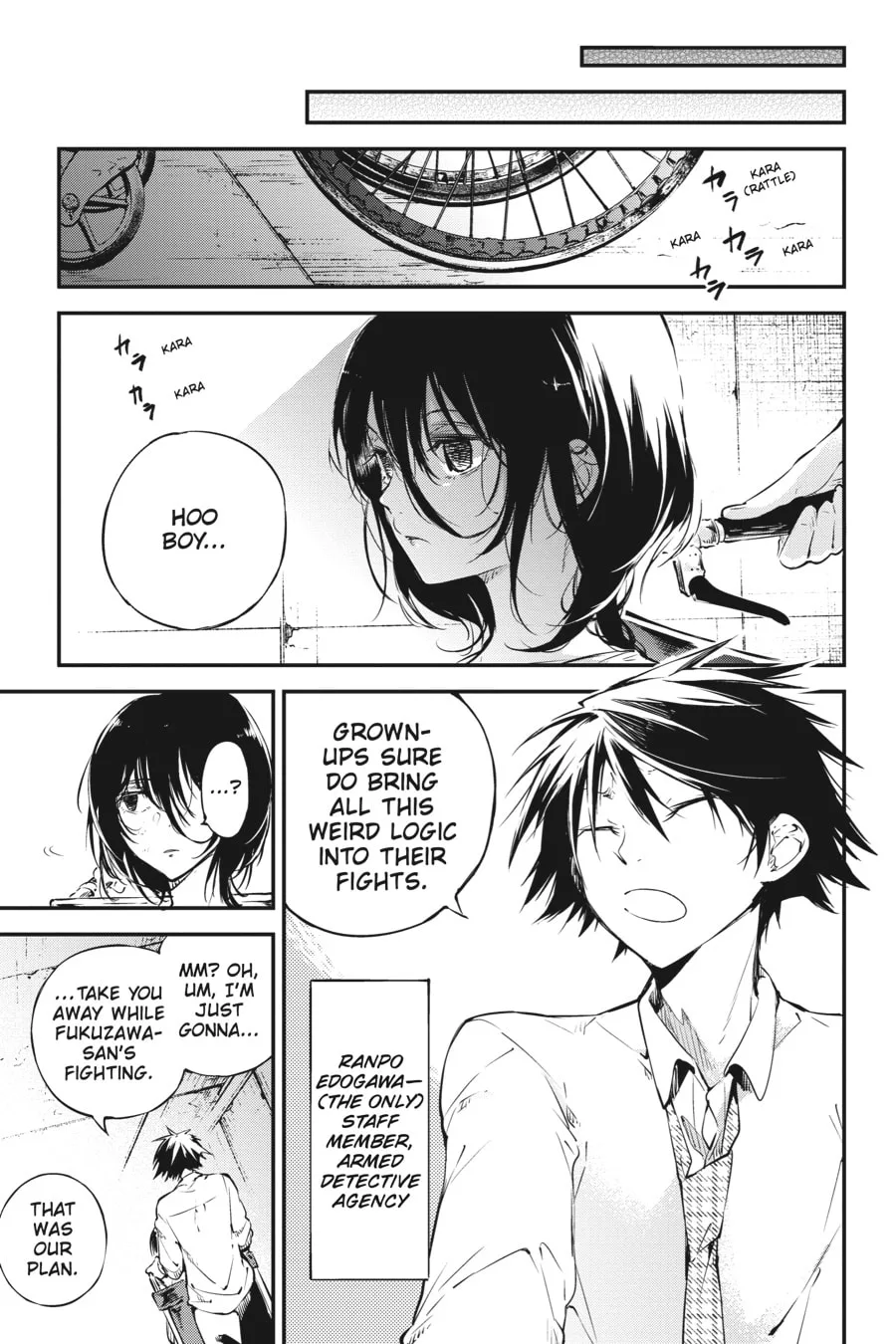Bungo Stray Dogs, chapter 66, page 19