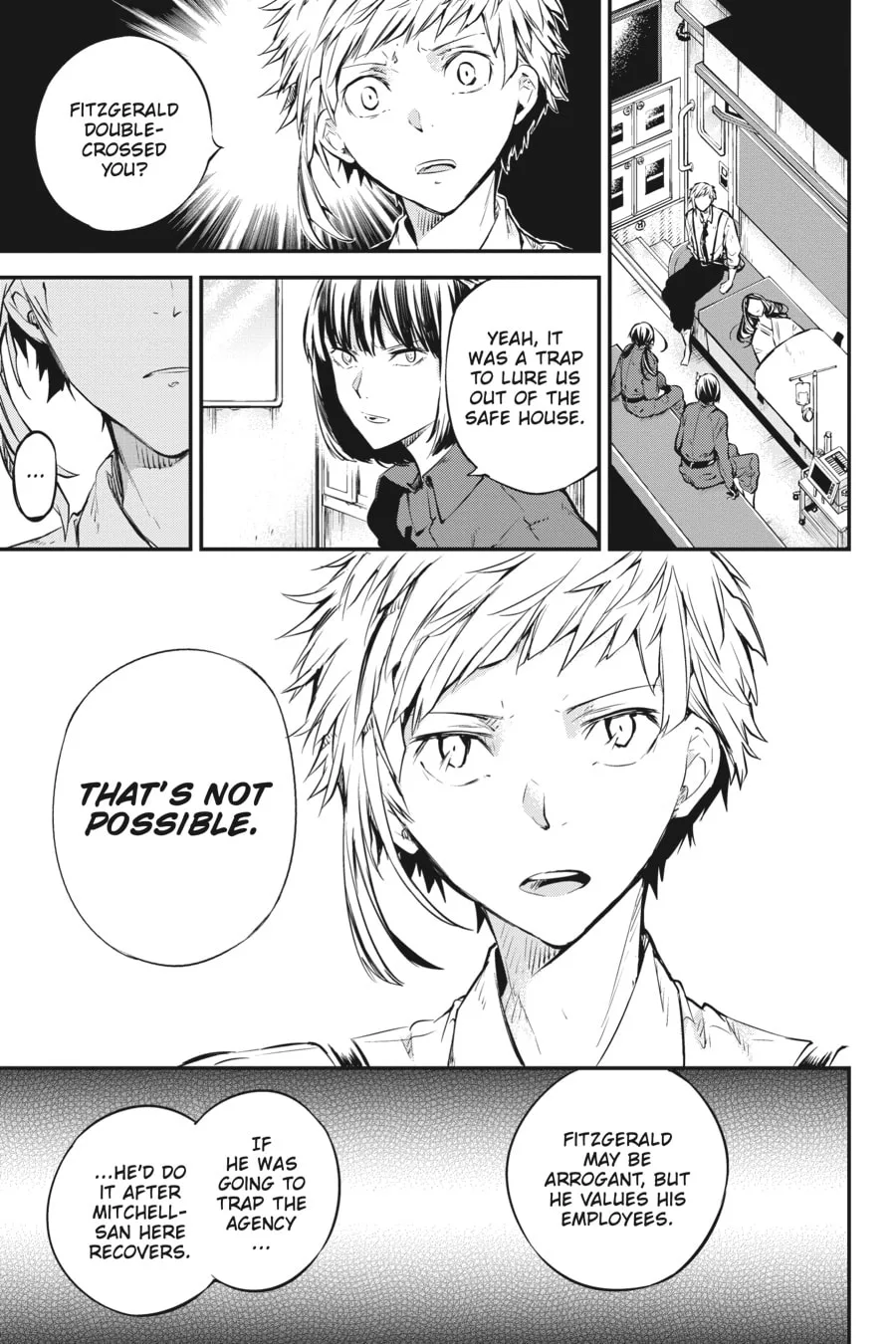 Bungo Stray Dogs, chapter 67, page 8