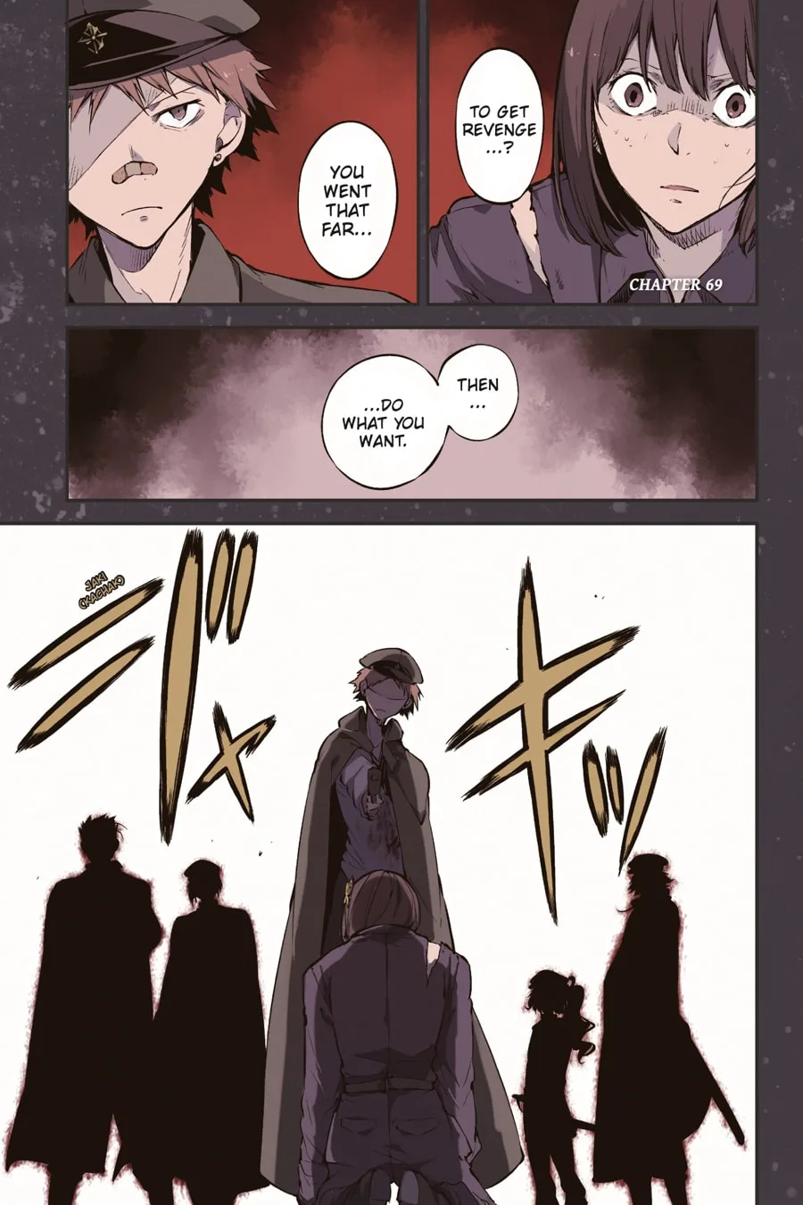 Bungo Stray Dogs, chapter 69, page 1