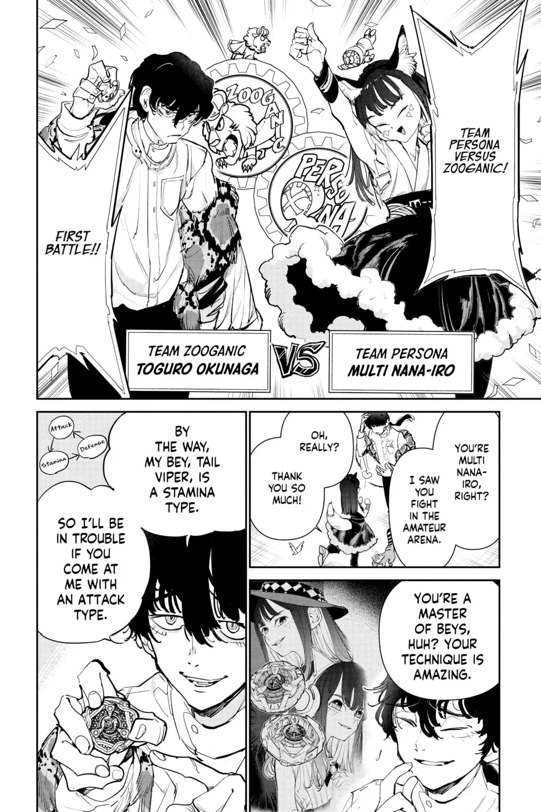 BEYBLADE X, chapter 4, page 28