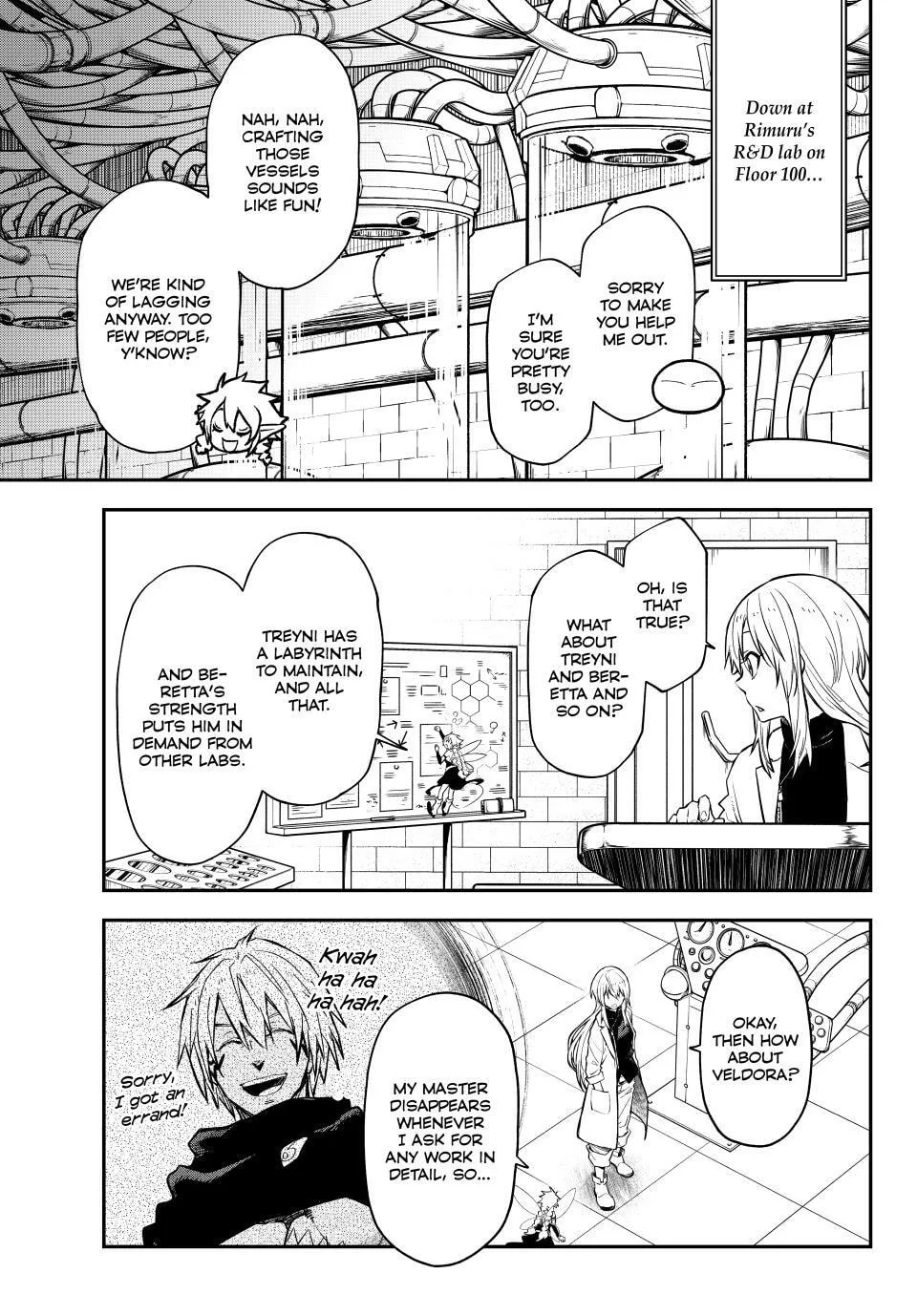 That Time I Got Reincarnated as a Slime, chapter 134, page 1