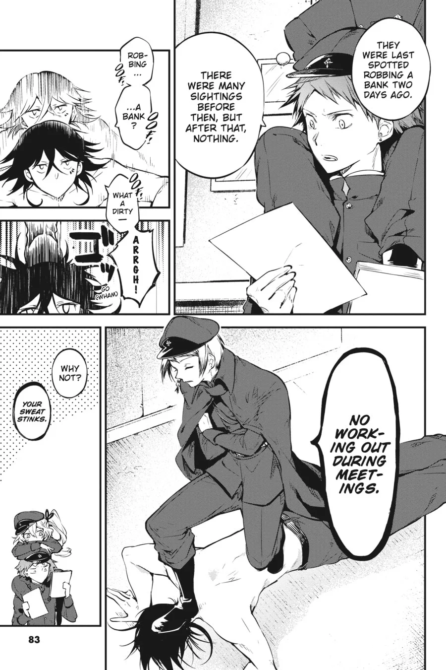 Bungo Stray Dogs, chapter 71, page 9
