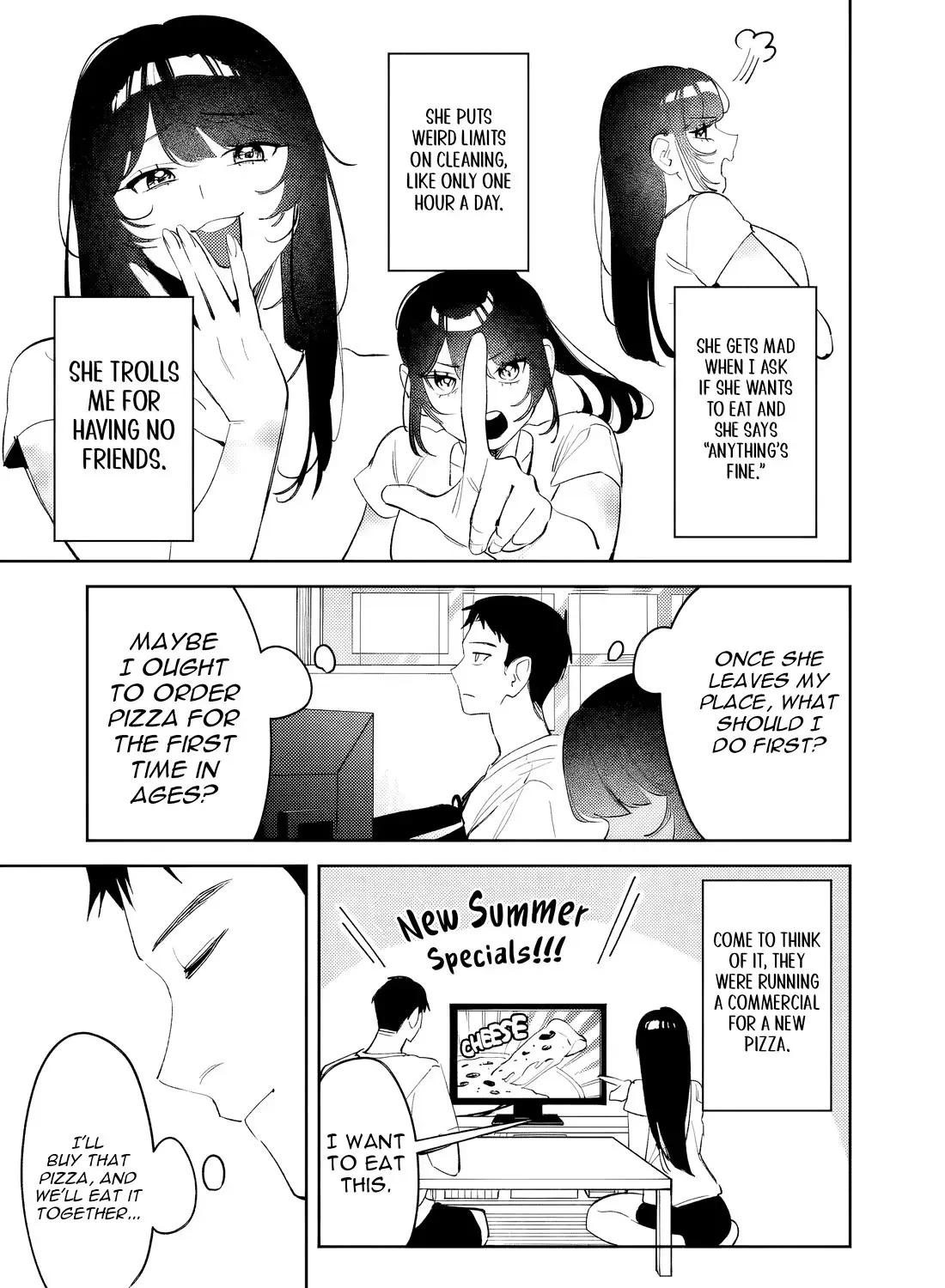 Living together with the queen from my high school days who was arrogant, surprisingly isn't that uncomfortable, chapter 36, page 4