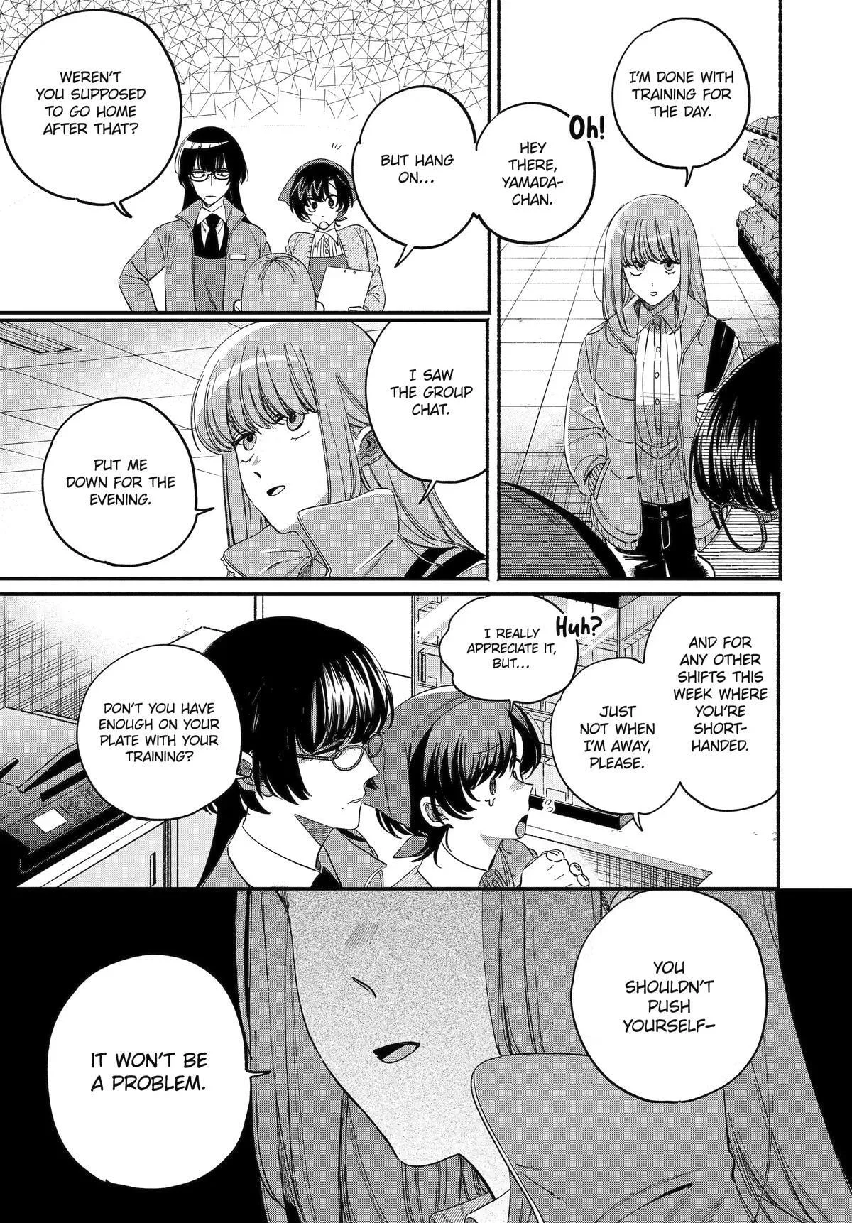 Super no Ura de Yani Suu Futari, chapter 61, page 35