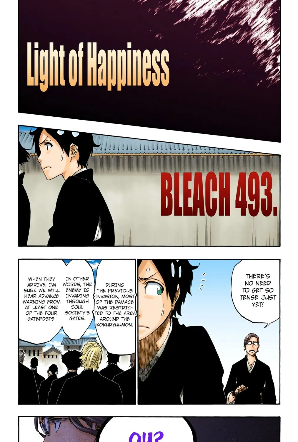 Bleach: Thousand-Year Blood War, chapter 493, page 29