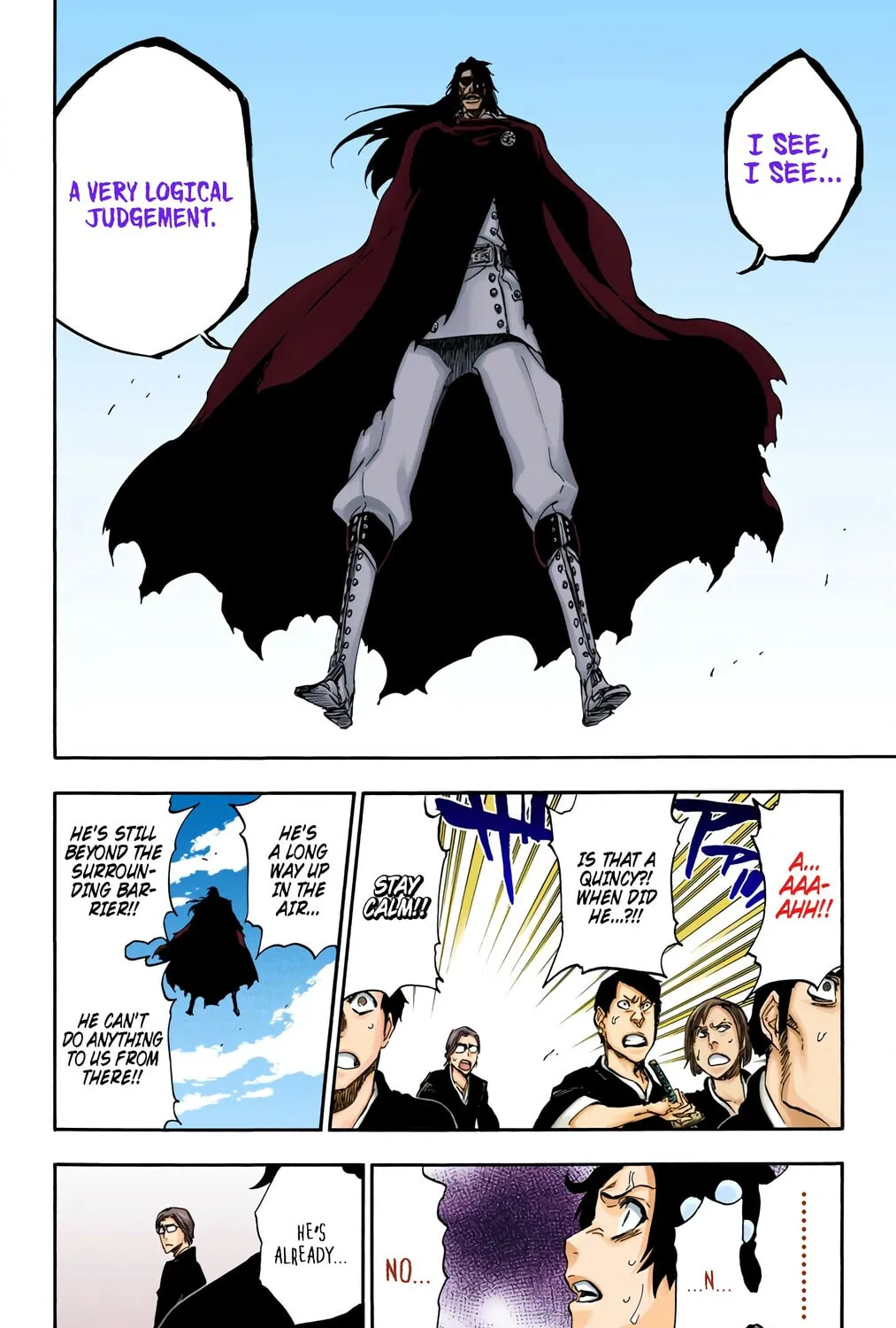 Bleach: Thousand-Year Blood War, chapter 493, page 31