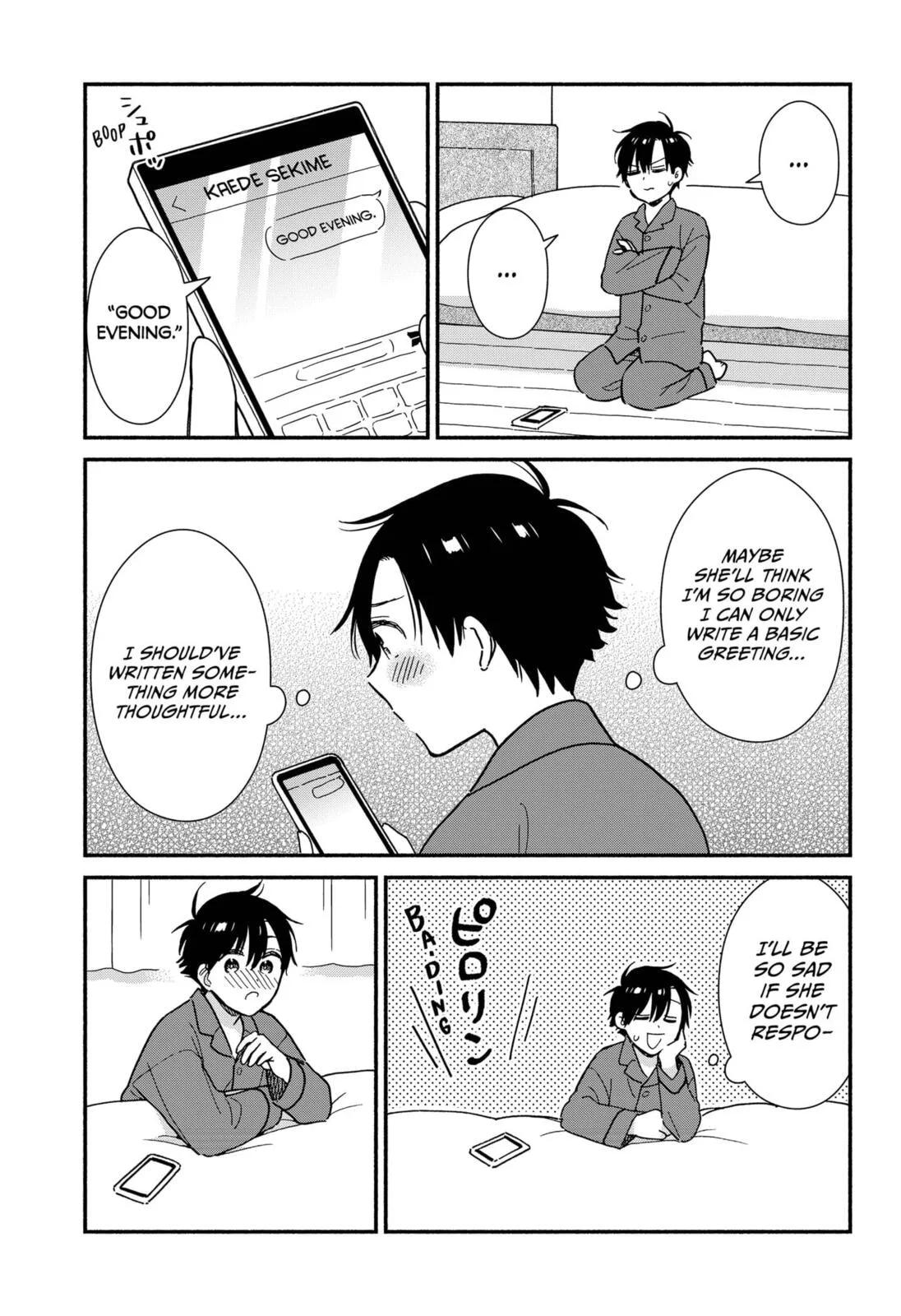 Don't Blush, Sekime-san!, chapter 3, page 5