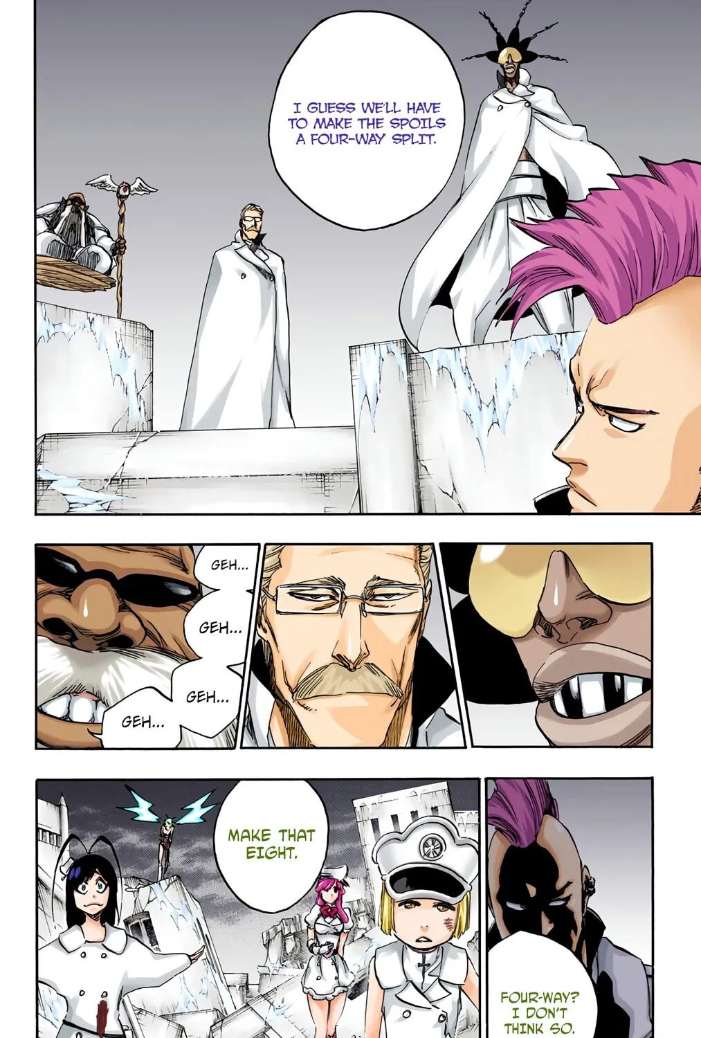 Bleach: Thousand-Year Blood War, chapter 584, page 27