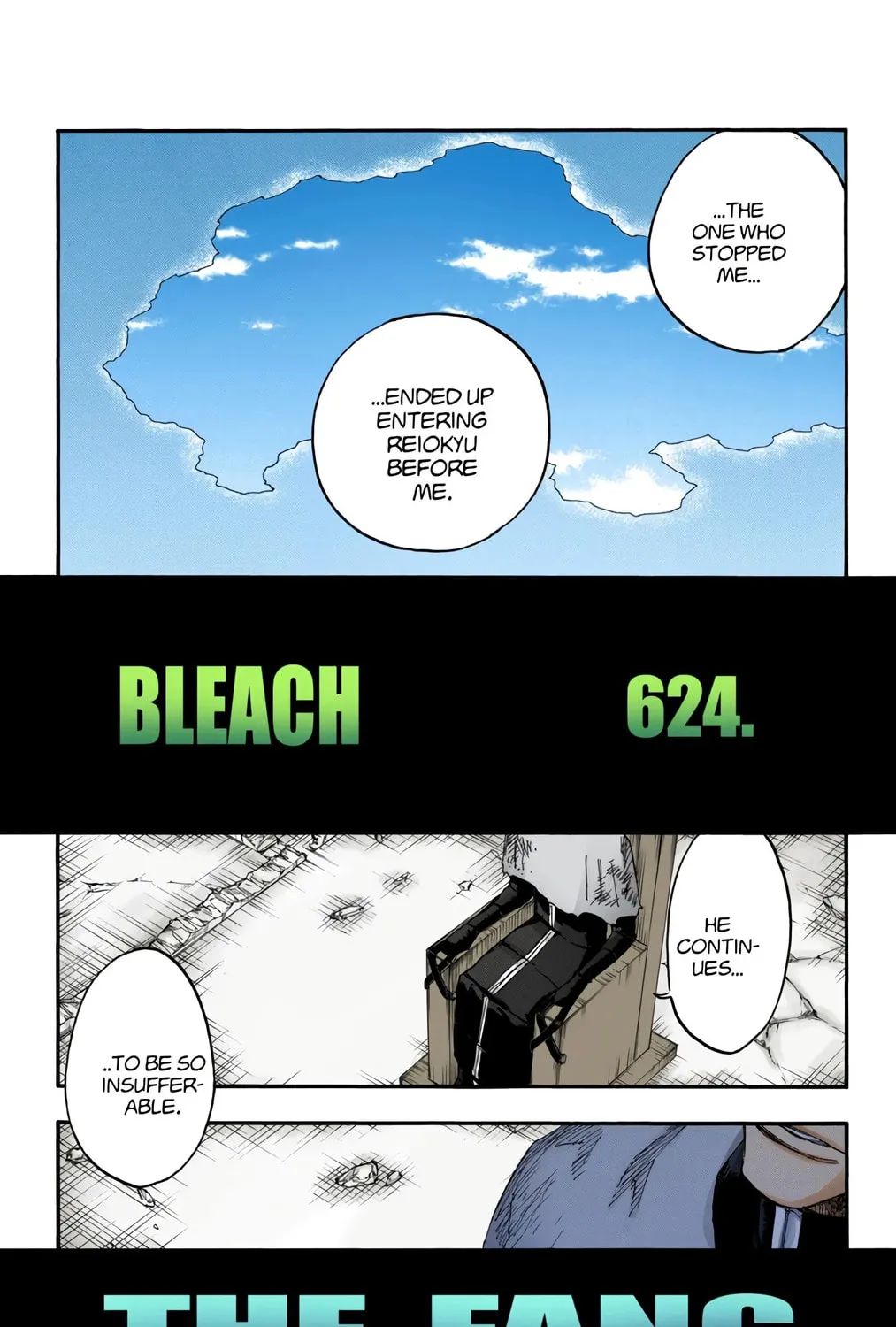 Bleach: Thousand-Year Blood War, chapter 624, page 9