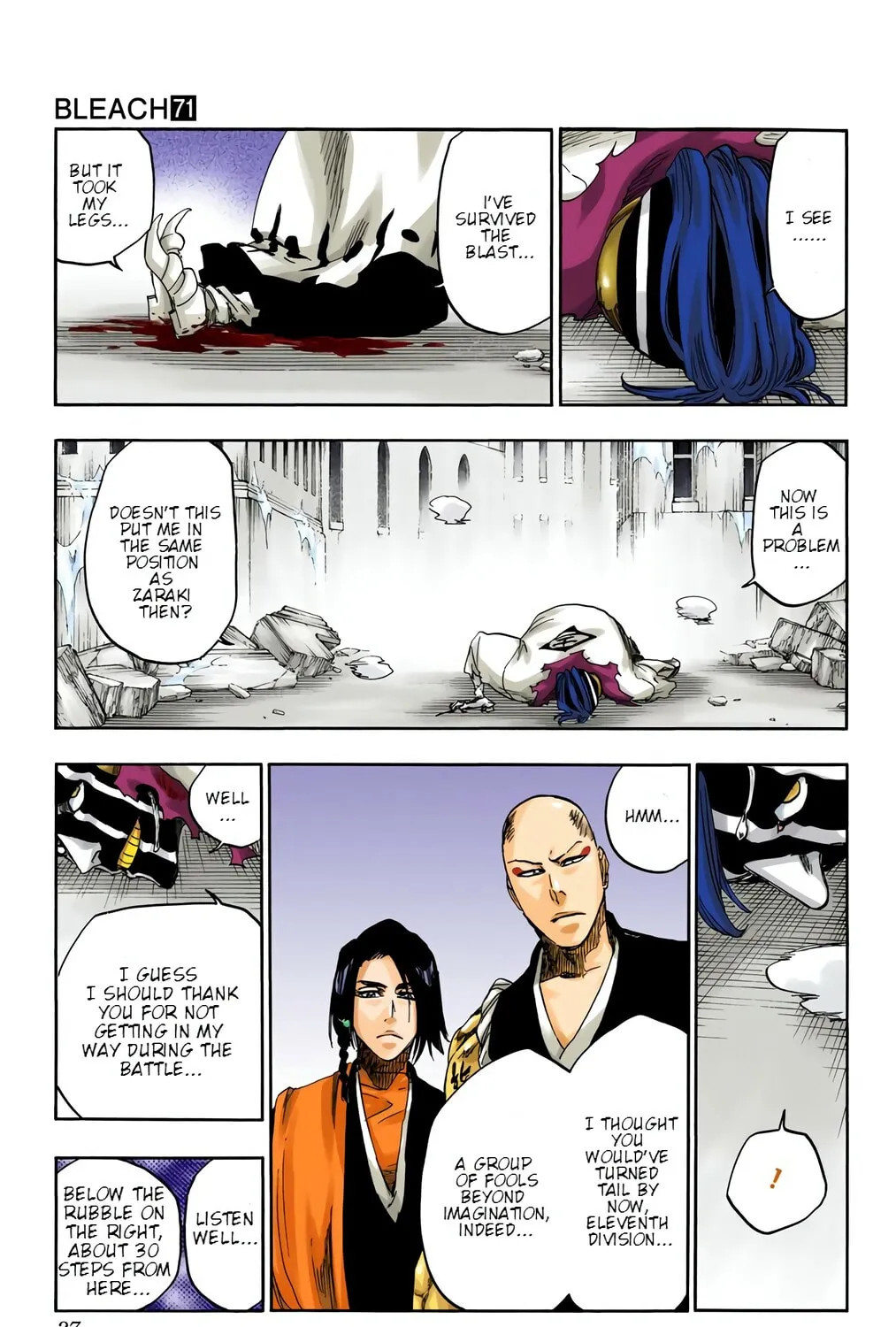 Bleach: Thousand-Year Blood War, chapter 644, page 5