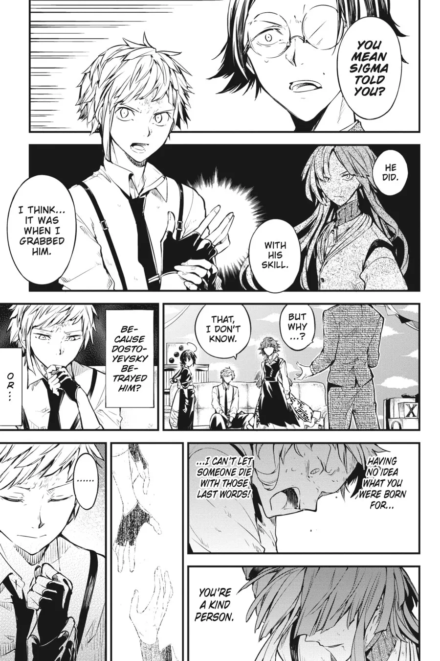 Bungo Stray Dogs, chapter 79, page 4