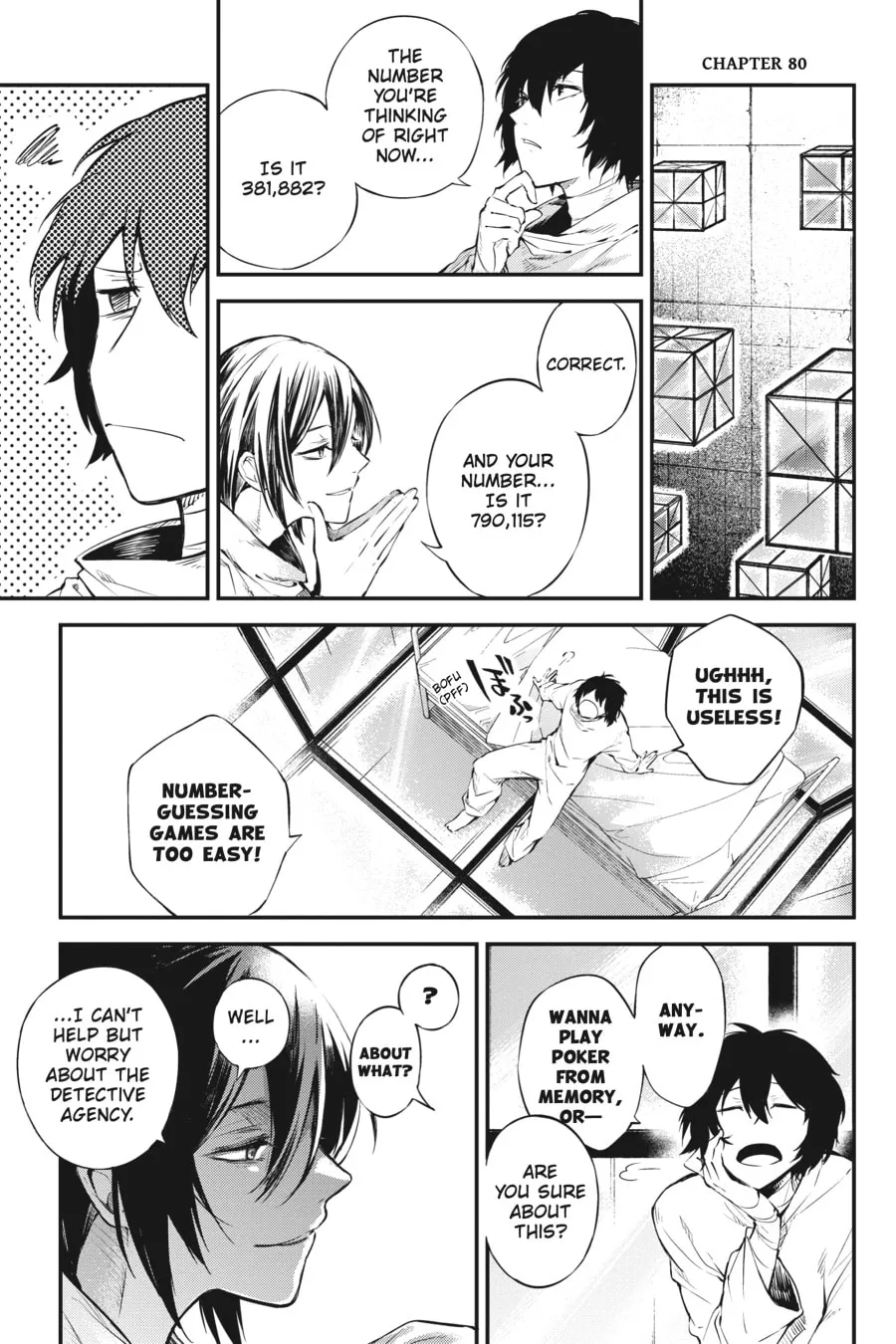 Bungo Stray Dogs, chapter 80, page 1
