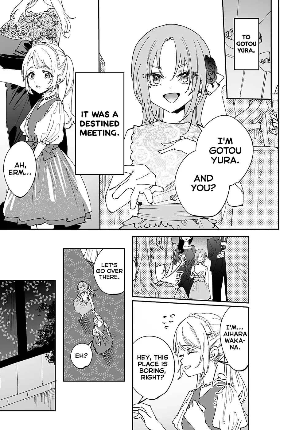 Girls × Vampire, chapter 12, page 1
