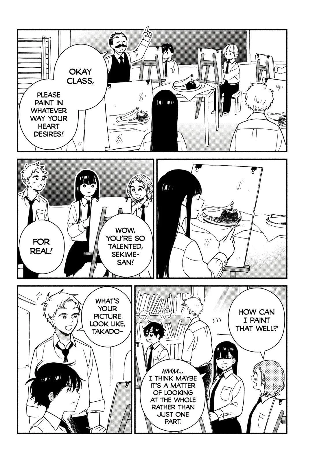 Don't Blush, Sekime-san!, chapter 15, page 2
