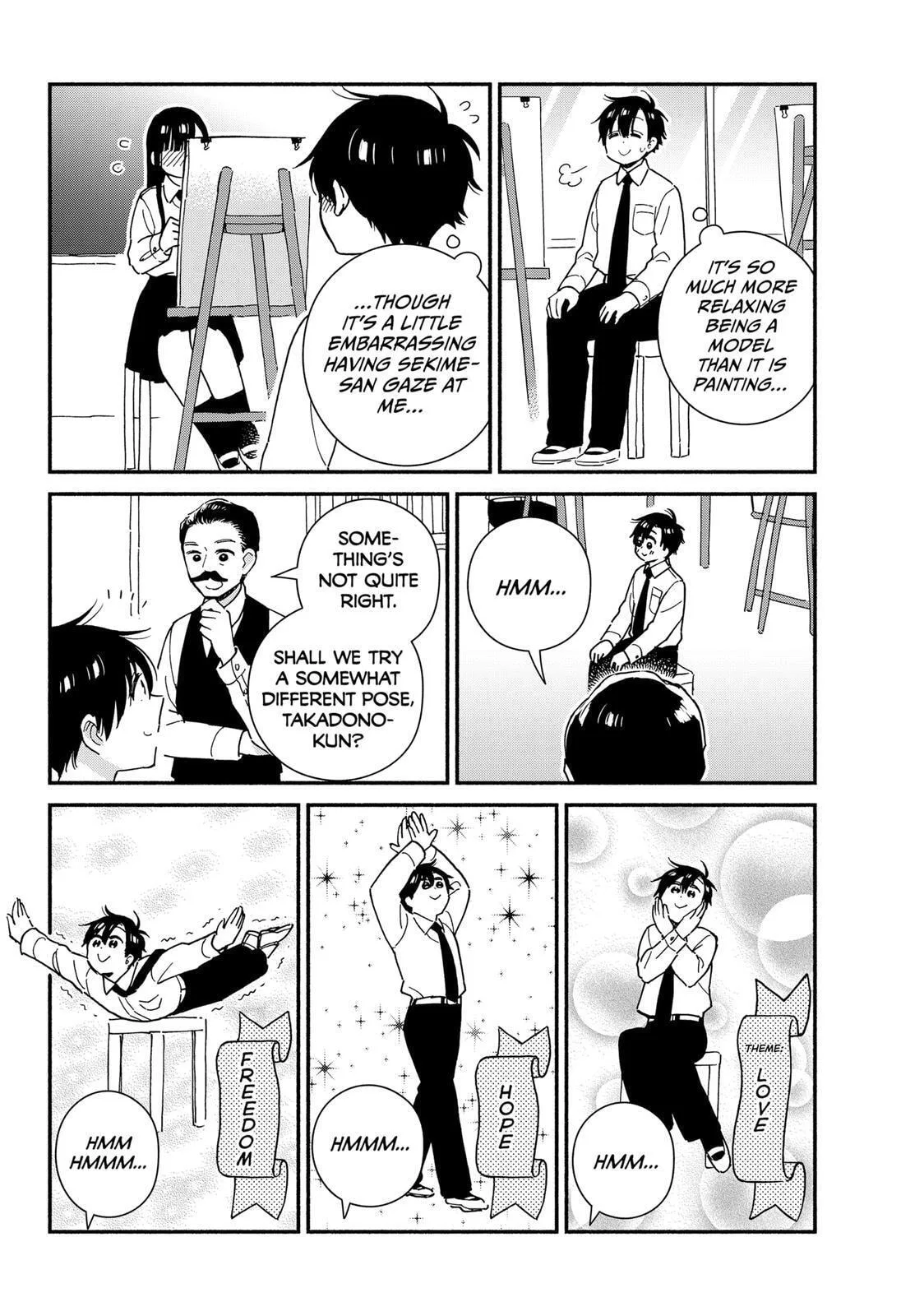 Don't Blush, Sekime-san!, chapter 15, page 4