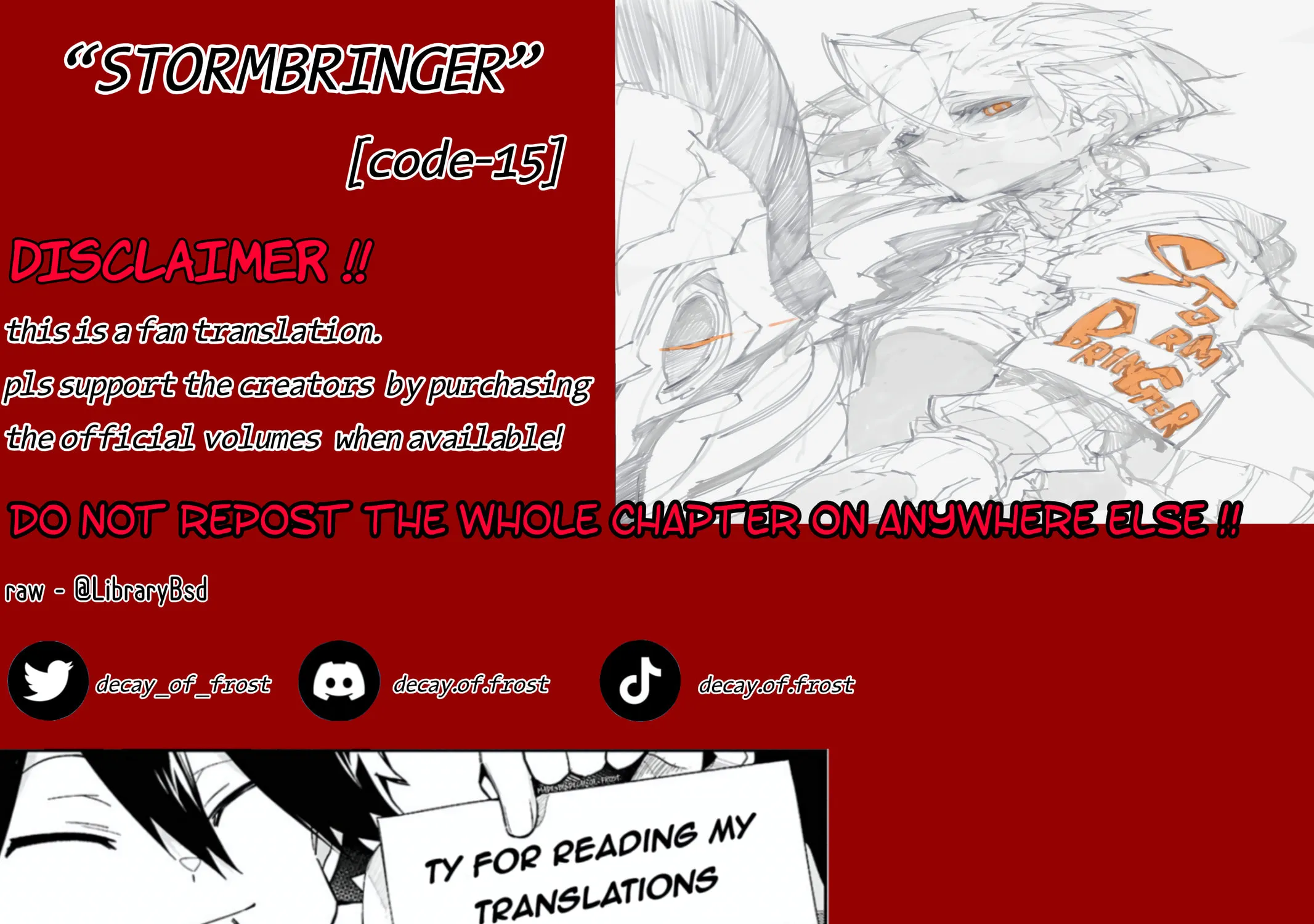 Bungou Stray Dogs: Storm Bringer, chapter 15, page 1