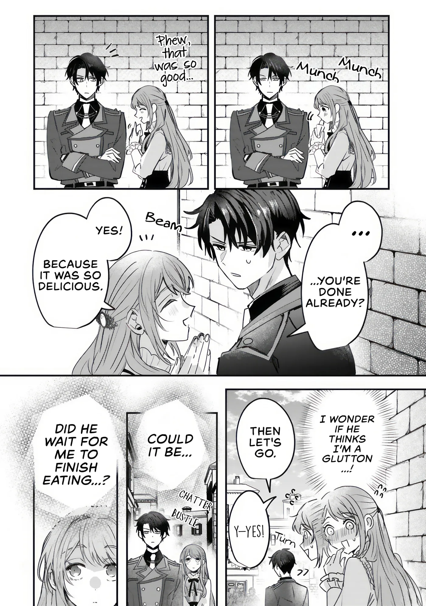 A Love-Distrusting Noble Lady Doesn't Notice the Cold Knight's Devotion, chapter 2.2, page 12