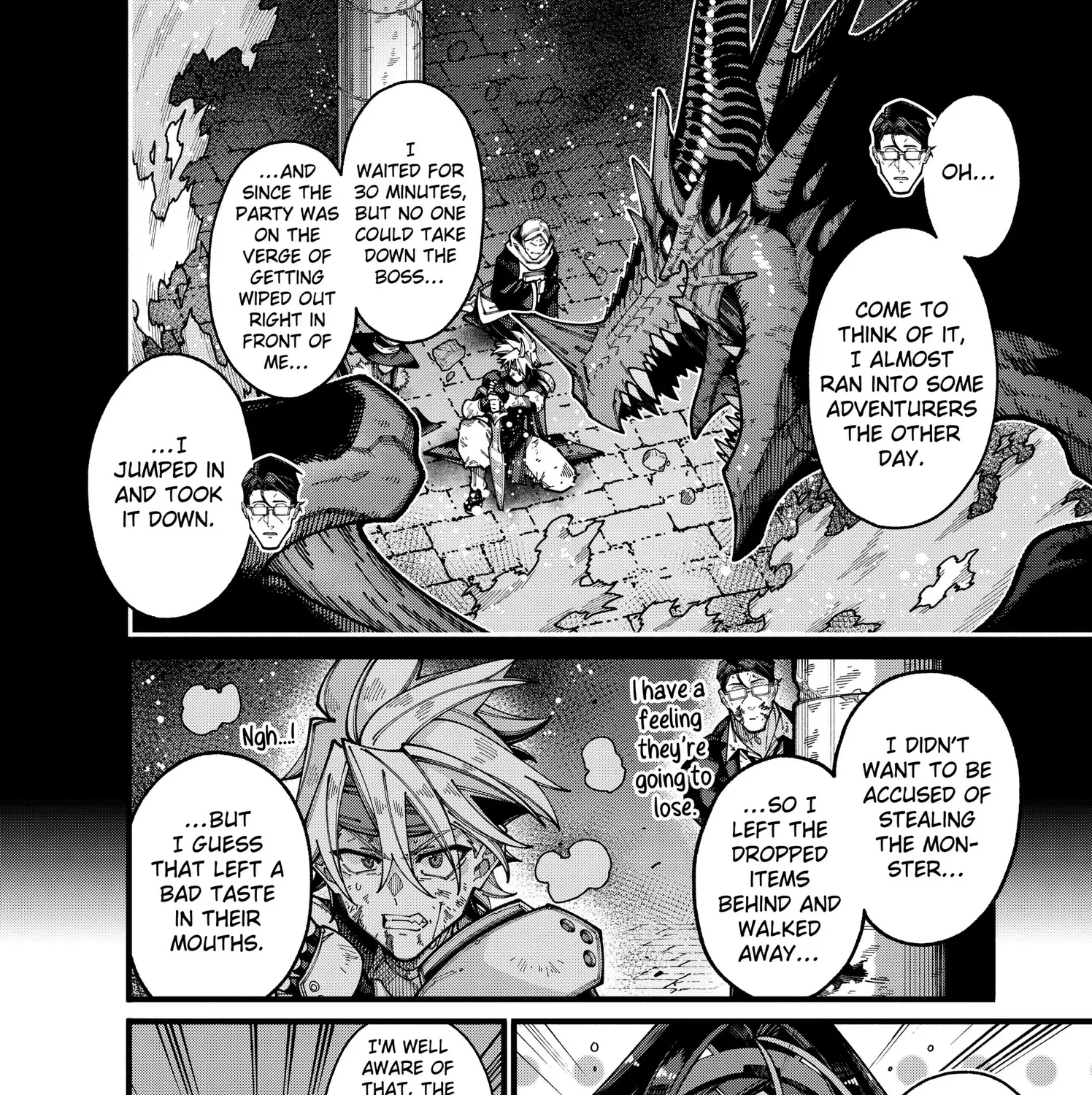 The Plain Salary Man Turned Out to Be a Hero He Was Invincible, Only to Be Exposed on His Niece's Dungeon Stream, chapter 30, page 23