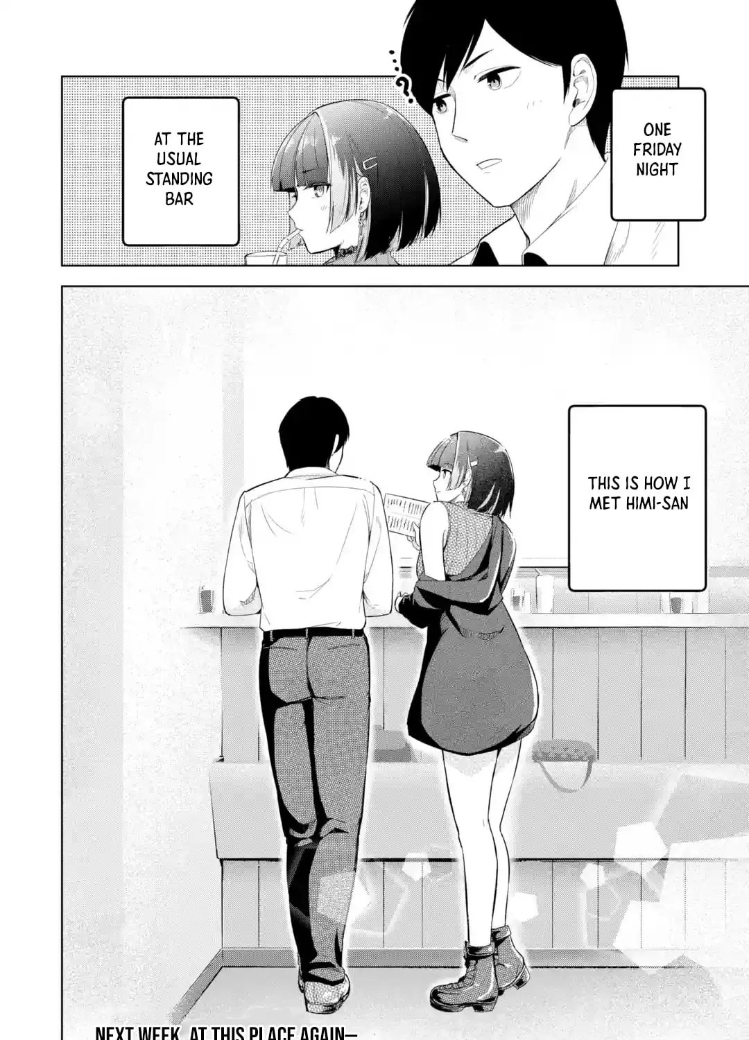 The Story of the Cool, Downer-type University Girl Beside Me at the Standing Bar, chapter 1, page 72