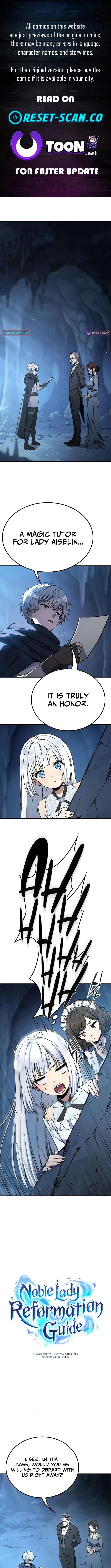 Noble Lady Reformation Guide, chapter 27, page 1