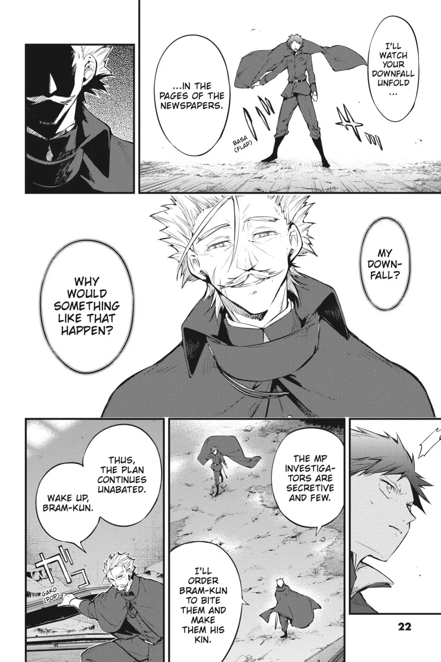 Bungo Stray Dogs, chapter 90, page 4