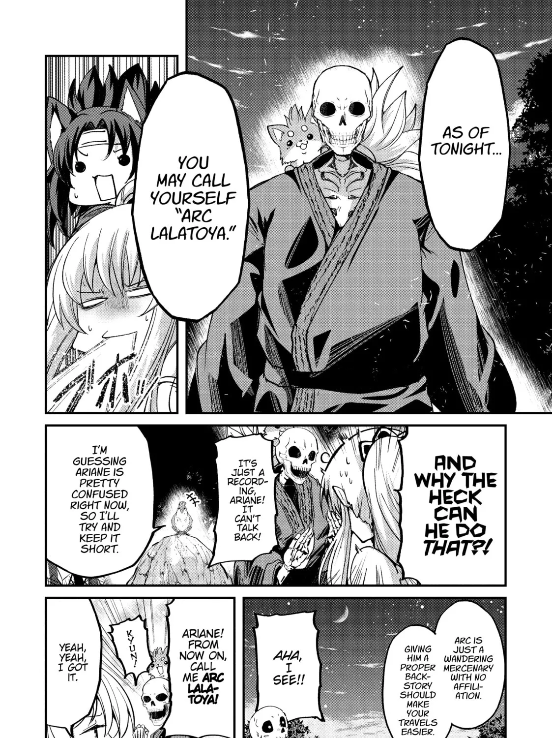 Skeleton Knight in Another World, chapter 25, page 29