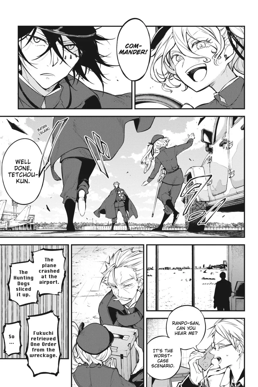 Bungo Stray Dogs, chapter 95, page 32