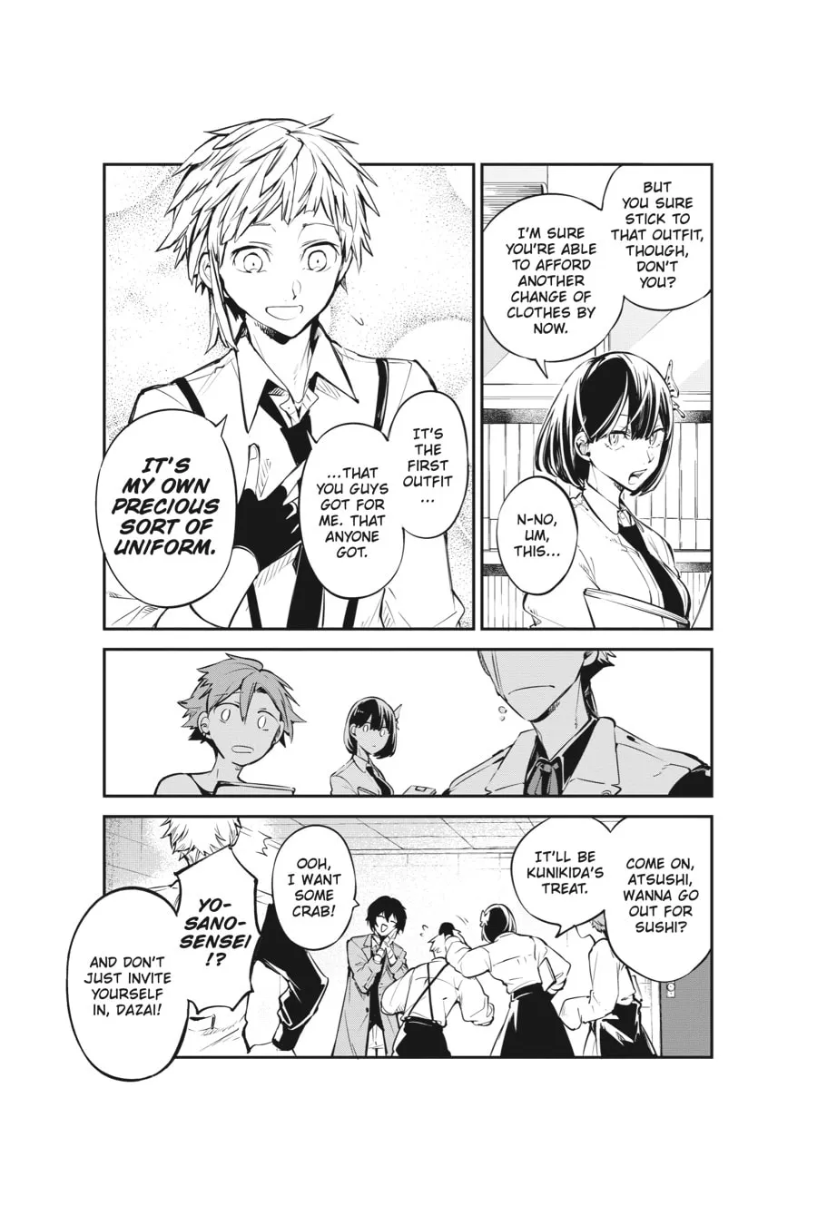 Bungo Stray Dogs, chapter 99, page 37