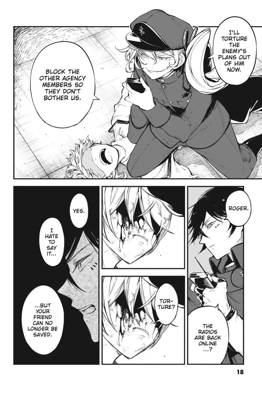 Bungo Stray Dogs, chapter 100, page 17