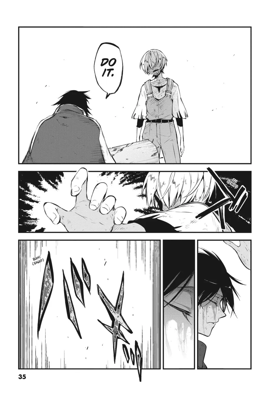 Bungo Stray Dogs, chapter 100, page 34