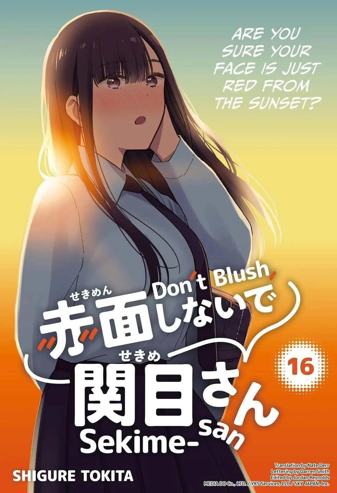 Don't Blush, Sekime-san!, chapter 16, page 1