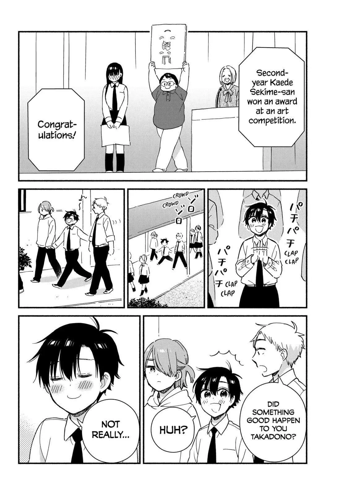 Don't Blush, Sekime-san!, chapter 16, page 2